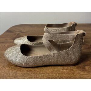 DREAM PAIRS Women's Comfortable Fashion Elastic Ankle Straps Flats Shoes Size 10